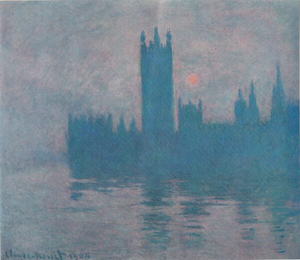 Le Parlement de Londres (W 1602) – Claude Monet Claude Monet 70x70