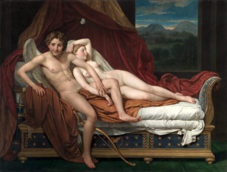 Amour et Psyché – Jacques-Louis David Jacques-Louis David