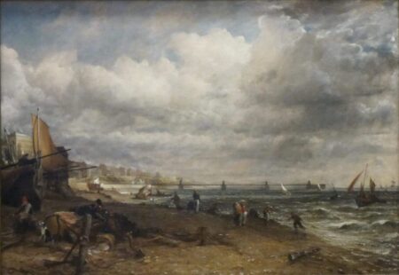 Jetée à chaînes, Brighton – John Constable John Constable