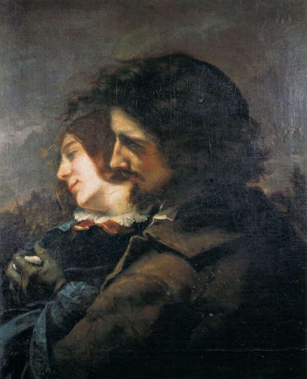 Les amoureux – Gustave Courbet Gustave Courbet 70x85