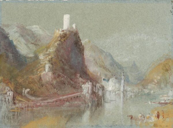 Cochem vue du sud – William Turner William Turner 85x75