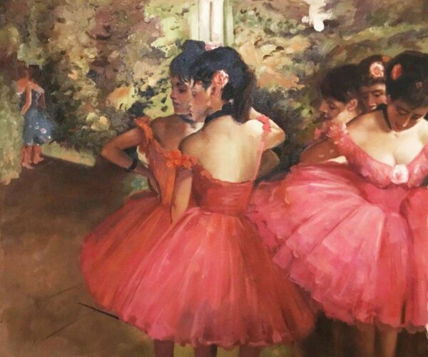 Danseuses en rose – Edgar Degas Edgar Degas 85x75