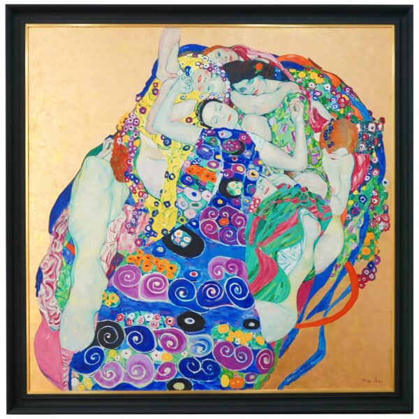 Les Vierges (Gustav Klimt) – Reproduction en stock – 200 x 200 cm Gustav Klimt Blanc 4