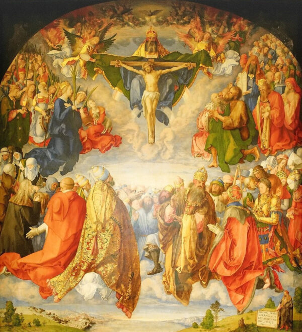 L’Adoration de la Sainte Trinité – Albrecht Dürer Albrecht Dürer 70x70