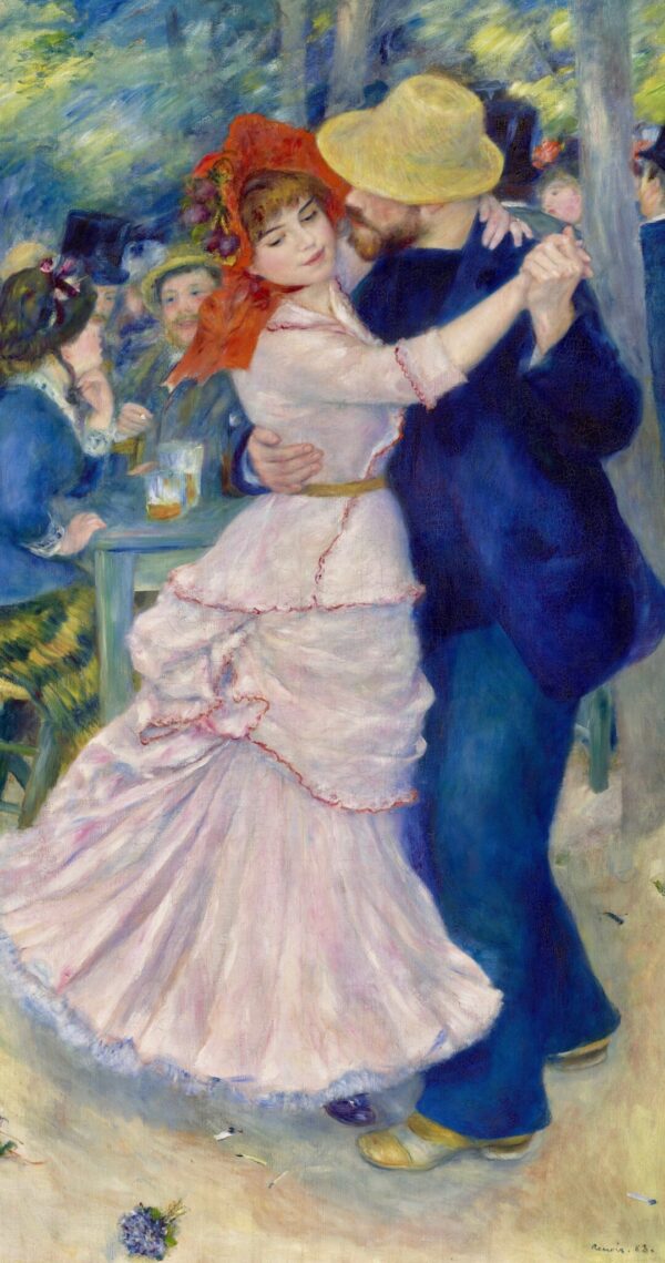 La Danse à Bougival – Pierre-Auguste Renoir Pierre-Auguste Renoir 70x140