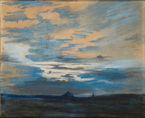 Coucher de soleil – Eugène Delacroix Eugène Delacroix 85x75