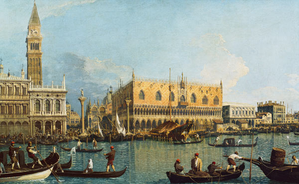 Le palais des Doges avec la Piazzetta – Giovanni Antonio Canal Giovanni Antonio Canal 105x70