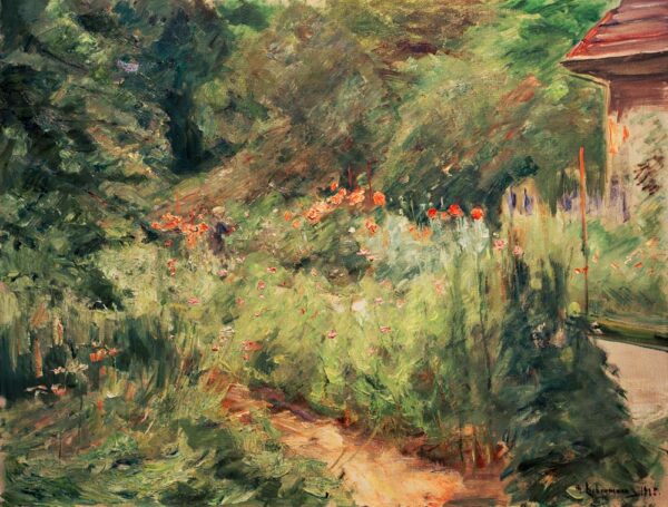 Le potager de Wannsee au nord-ouest – Max Liebermann Max Liebermann 85x75