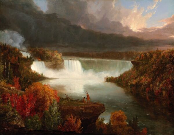 Vue lointaine des chutes du Niagara – Thomas Cole Thomas Cole 85x75