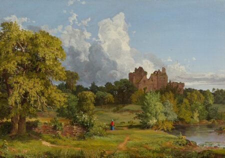 Château de Doune – Jasper Francis Cropsey Jasper Francis Cropsey