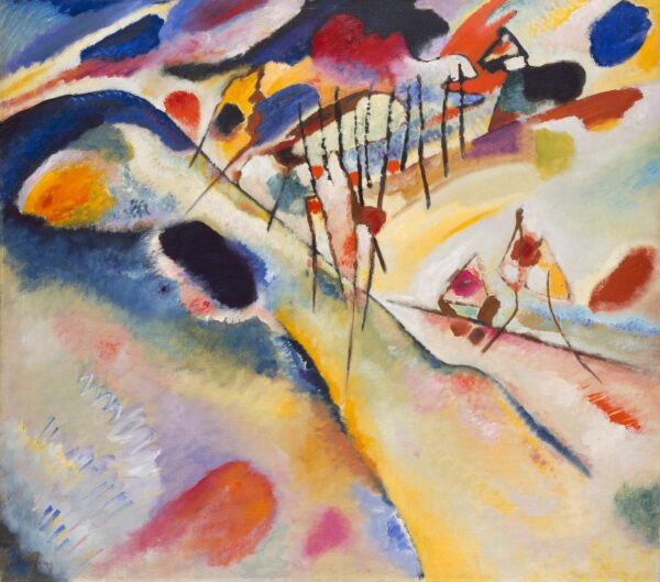 Paysage 1913 – Vassily Kandinsky Vassily Kandinsky 70x70