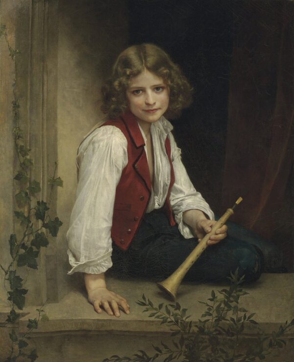 Pifferaro de William Bouguereau William Bouguereau 70x85