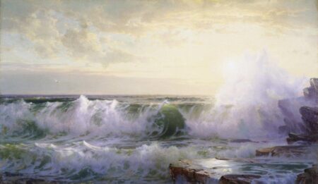 Côte de Newport – William Trost Richards William Trost Richards