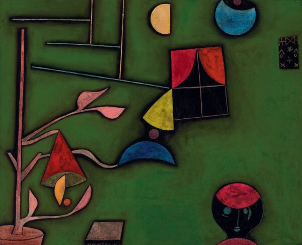 Nature morte avec plante et fenêtre – Paul Klee Paul Klee 85x75