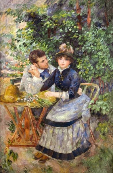 Dans le jardin de Pierre-Auguste Renoir Pierre-Auguste Renoir 70x105