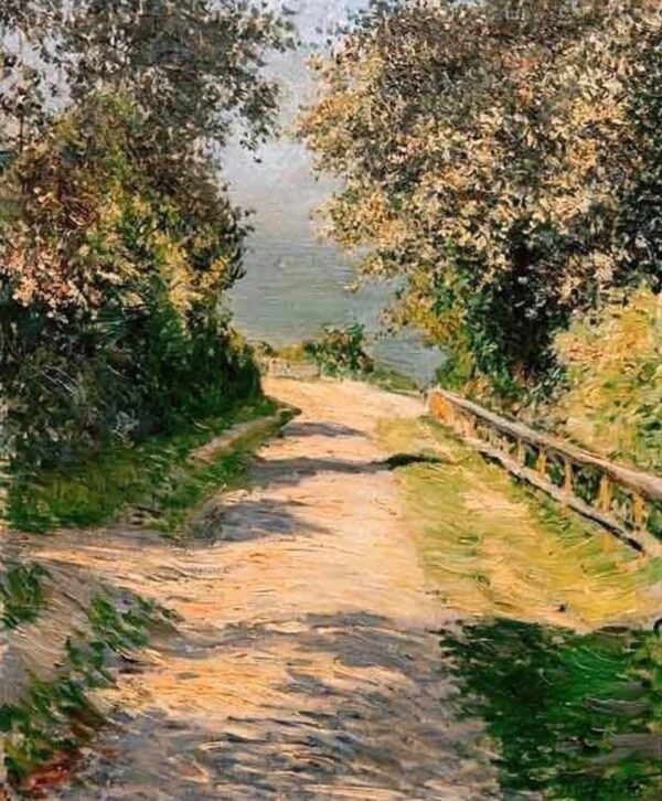 Paysage – Caillebotte Gustave Caillebotte 70x85