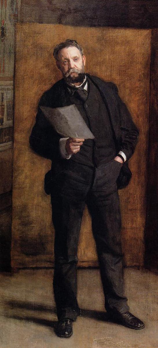 Portrait de Leslie Miller – Thomas Eakins Thomas Eakins 70x160