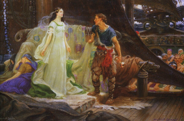 Tristan et Iseult – Herbert Draper Herbert Draper 105x70