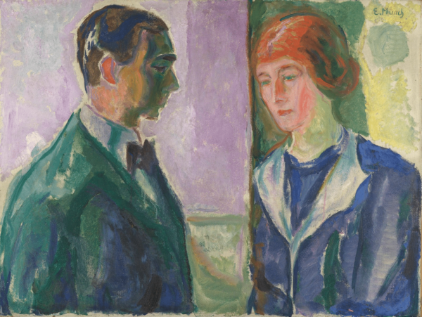 Käthe et Hugo Perls – Edvard Munch Edvard Munch 85x75