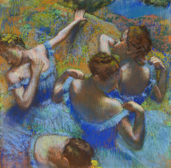 Danseuses en bleu – Edgar Degas Edgar Degas 70x70