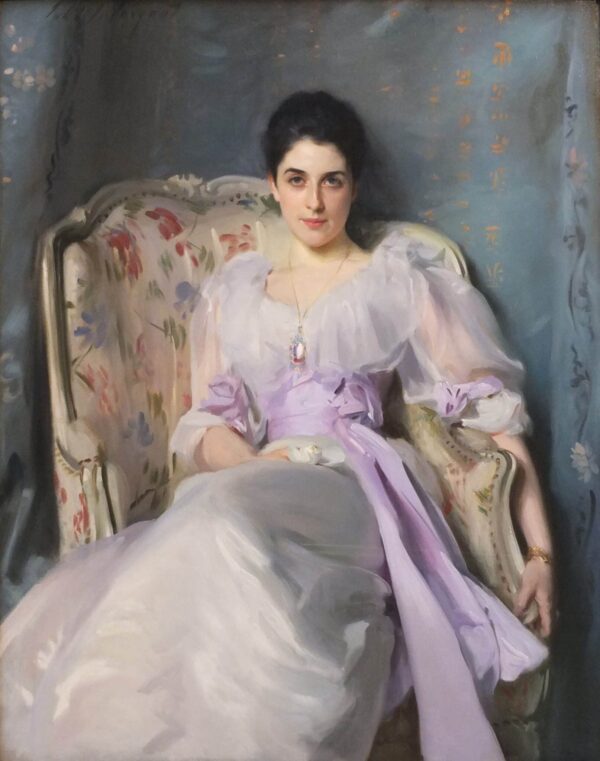 Portrait de Lady Agnew of Lochnaw – John Singer Sargent John Singer Sargent 70x85