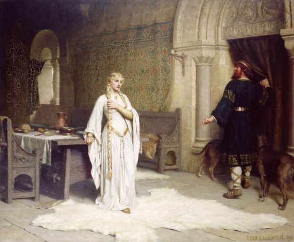 Godiva et Léofric – Edmund Leighton Edmund Leighton 85x75