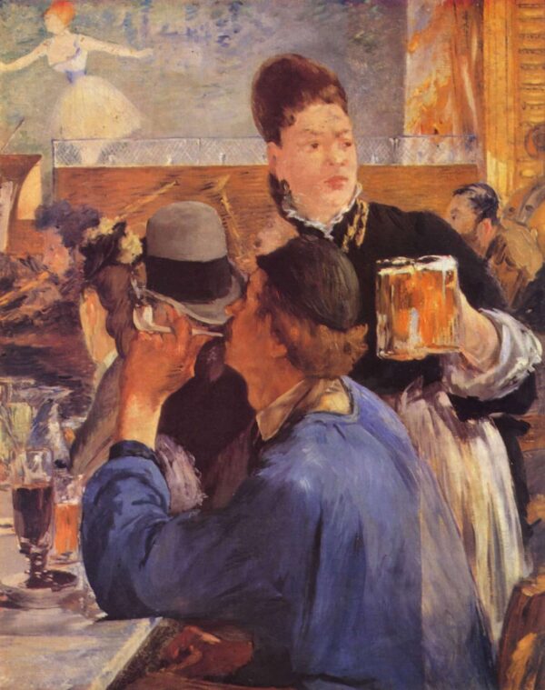 Coin de café-concert – Edouard Manet Édouard Manet 70x85