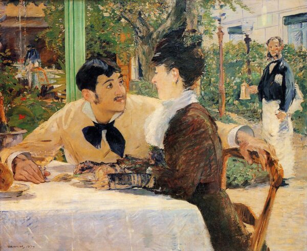 Chez le père Lathuille – Edouard Manet Édouard Manet 85x75