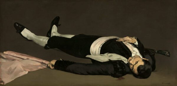 L’Homme mort – Edouard Manet Édouard Manet 140x70