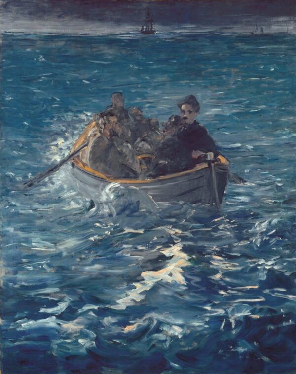 L’Évasion de Rochefort – Edouard Manet Édouard Manet 70x85