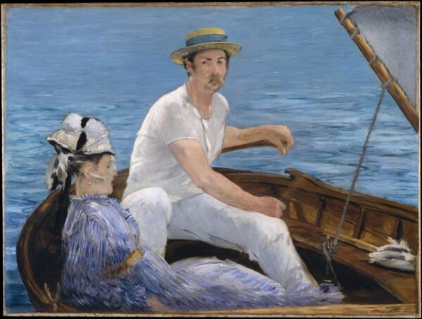 En bateau – Edouard Manet Édouard Manet 85x75