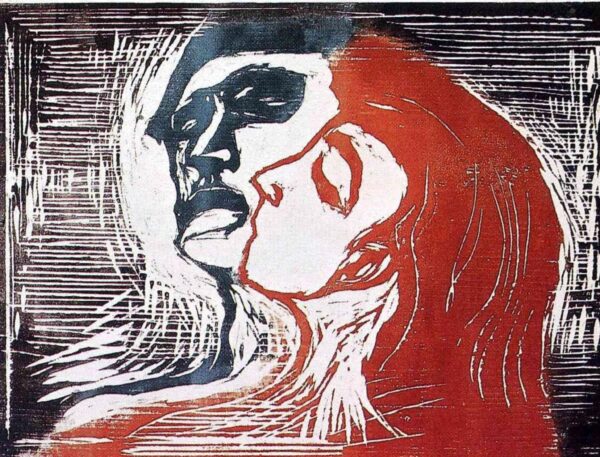 Tête par tête – Edvard Munch Edvard Munch 85x75