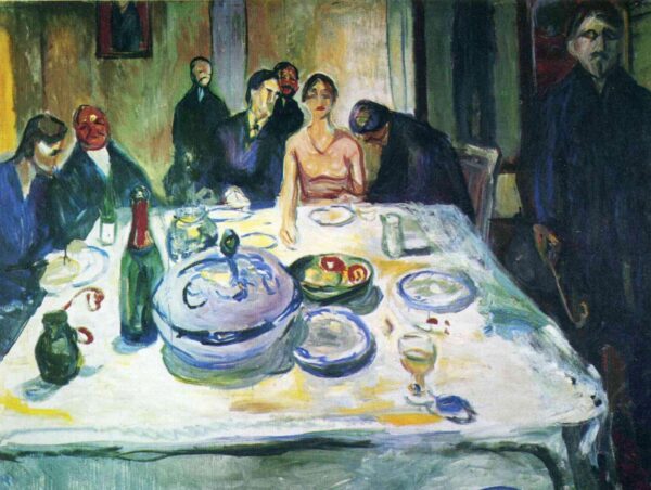 Le mariage de la bohémienne – Edvard Munch Edvard Munch 85x75