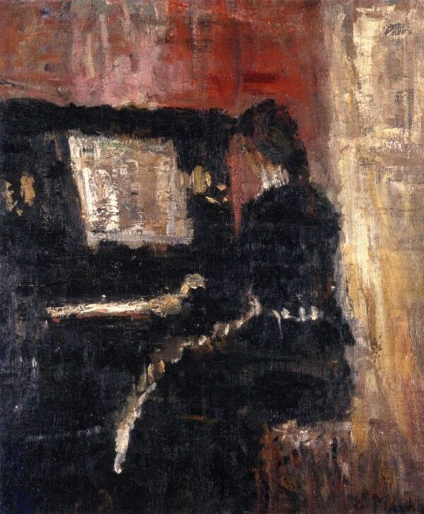 Au piano – Edvard Munch Edvard Munch 70x85