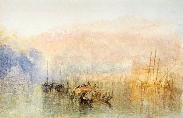 Venise entrée du Grand Canal – William Turner William Turner