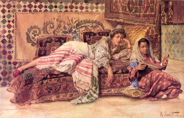 Le lecteur – Rudolf Ernst Rudolf Ernst 105x70