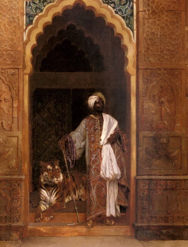 Le gardien du palais – Rudolf Ernst Rudolf Ernst 70x85