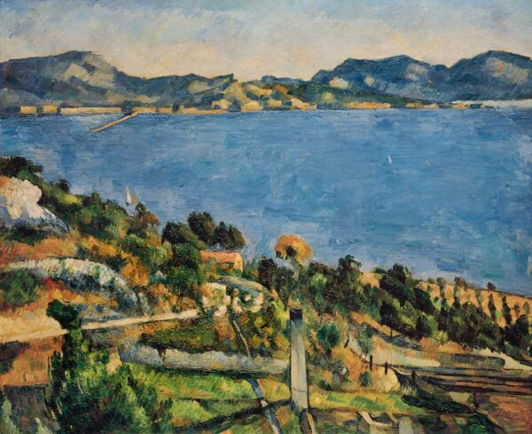 Estaque paysage au golfe de Marseille – Paul Cézanne Paul Cézanne 85x75