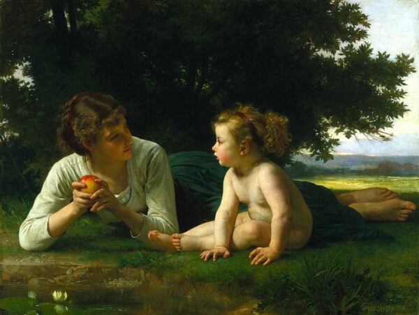 Tentation – William Bouguereau William Bouguereau 85x75