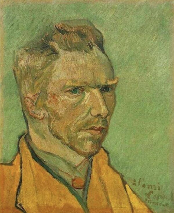 Autoportrait de Vincent Van Gogh,1888 de Van Gogh Série des Autoportraits de Vincent van Gogh 70x85