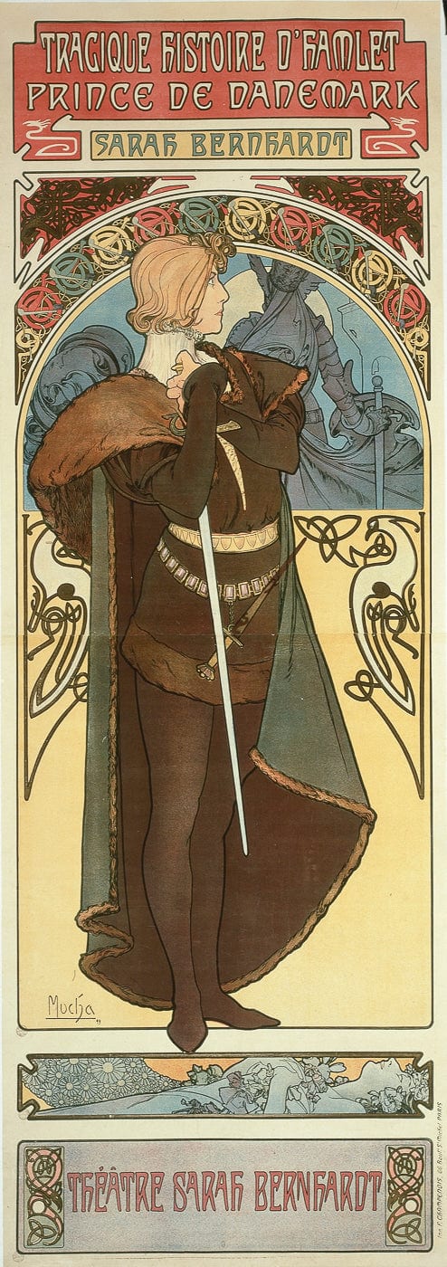 Affiches pour Sarah Bernhardt – Mucha Alphonse Mucha 60x180