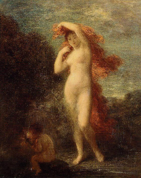 Vénus et Cupidon – Henri Fantin-Latour Henri Fantin-Latour 70x85