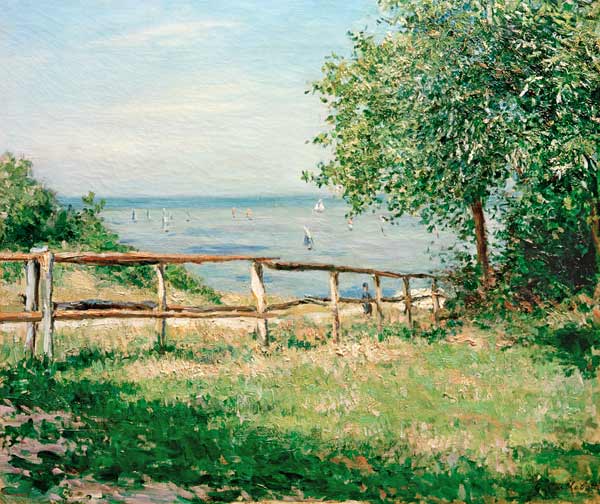 Paysage naturel – Caillebotte Gustave Caillebotte 85x75