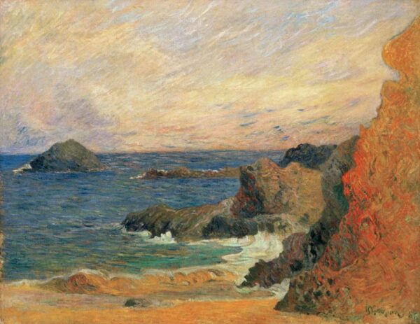 Côte rocheuse – Paul Gauguin Paul Gauguin 85x75