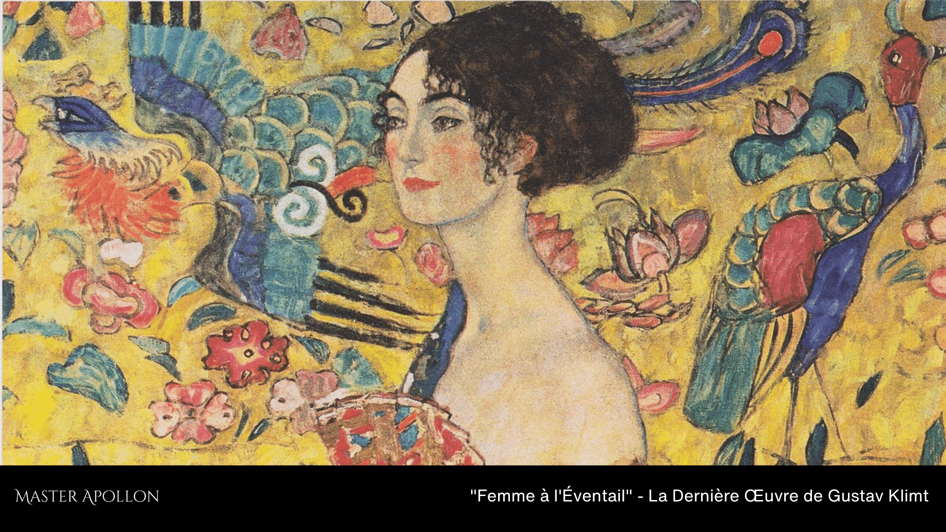 Femme à l’Éventail de Gustav Klimt