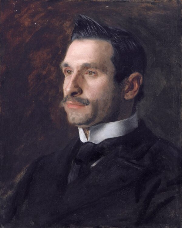 Portrait de Francesco Romano, 1904 – Thomas Eakins Thomas Eakins 70x85