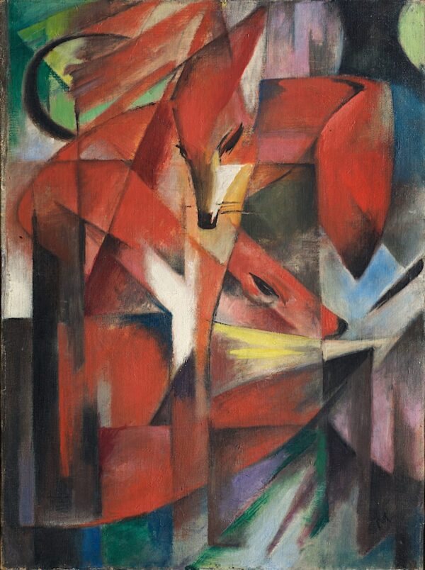 Les Renards – Franz Marc Franz Marc 70x85