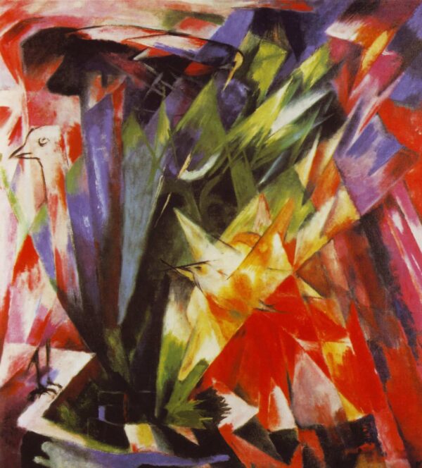 Oiseaux – Franz Marc Franz Marc 70x70