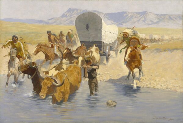 Les émigrants – Frederic Remington Frederic Remington 105x70