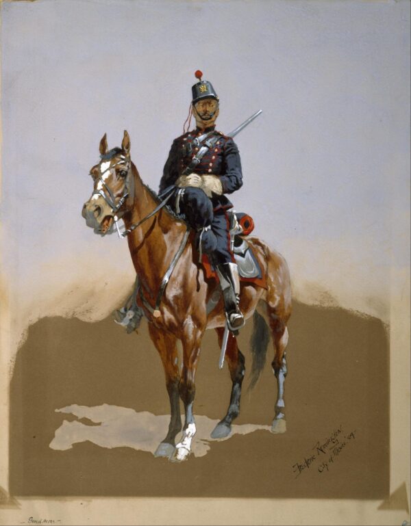 Le Gendarme – Frederic Remington Frederic Remington 70x85